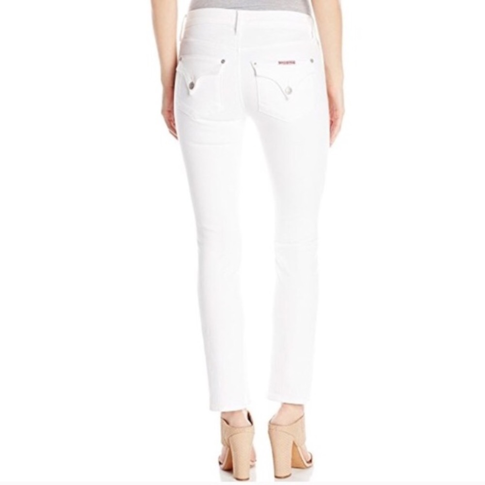 Hudson Bailee Mid Rise Crop baby boot jeans